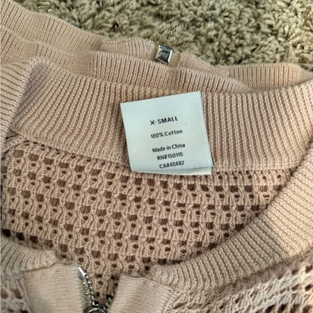 Varley Lai Lightweight Knit Jacket in moonlight color - Picture 8 of 8